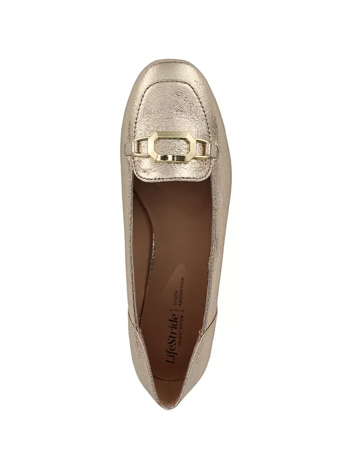 Женские балетки Celine Ballerina LifeStride — изображение 4 из 7, золотистый