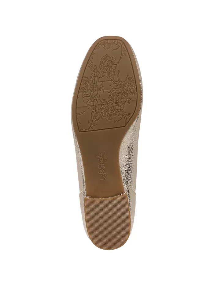 Женские балетки Celine Ballerina LifeStride — изображение 5 из 7, золотистый