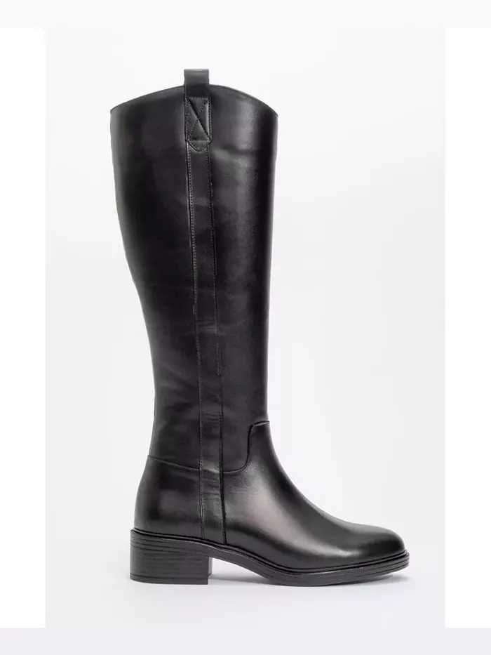 Кожаные ботинки Acro (женские) Forever & Always Shoes — изображение 1 из 7, черный