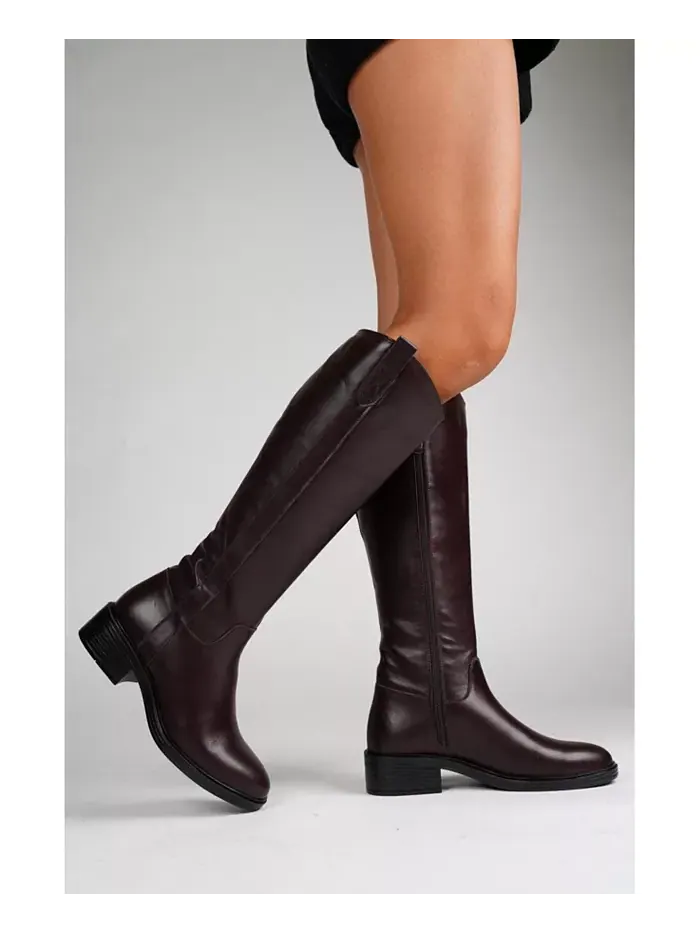 Кожаные ботинки Acro (женские) Forever & Always Shoes — изображение 7 из 7, коричневый