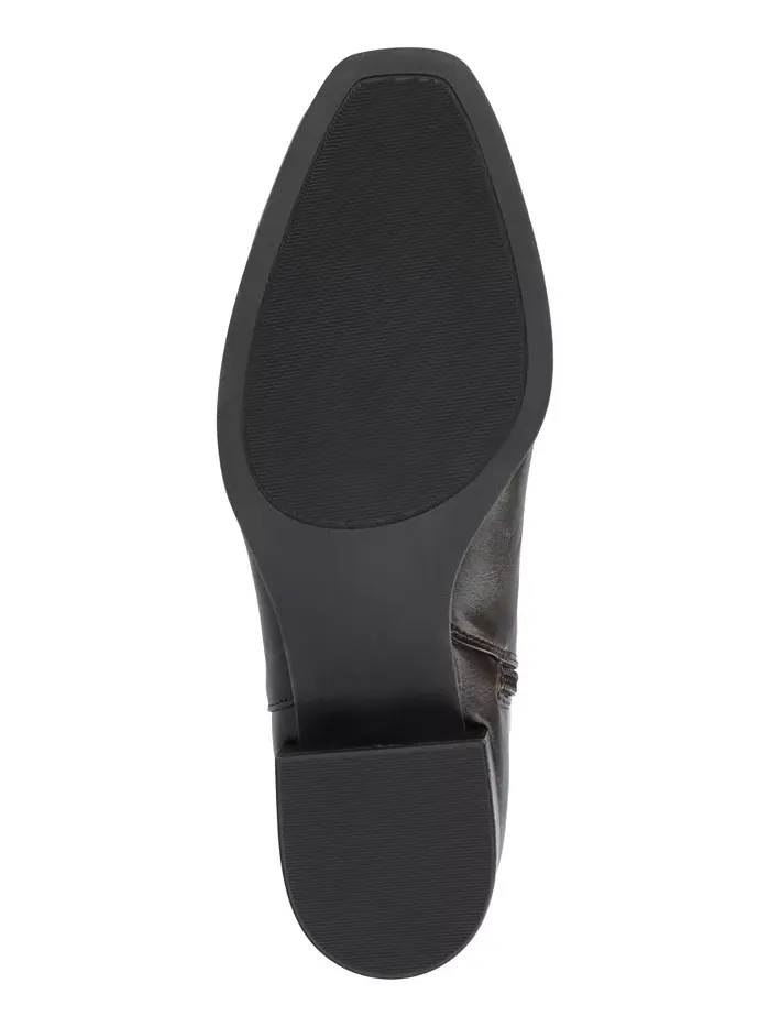 Женские ботинки Devri Block Heel до колена Journee Collection — изображение 5 из 5, коричневый