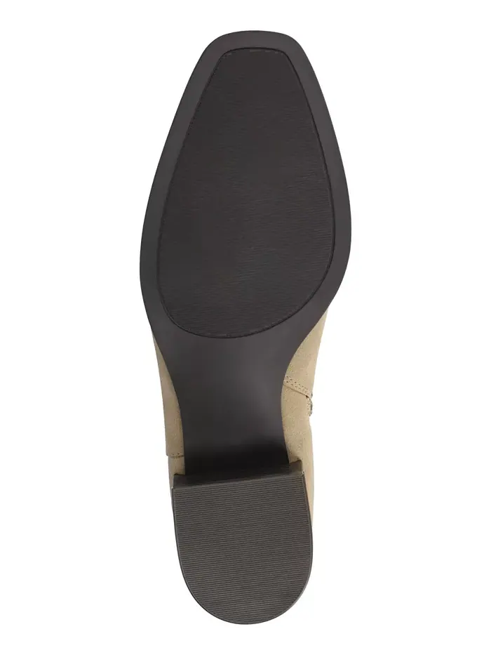 Женские ботинки Devri Block Heel до колена Journee Collection — изображение 5 из 5, серый