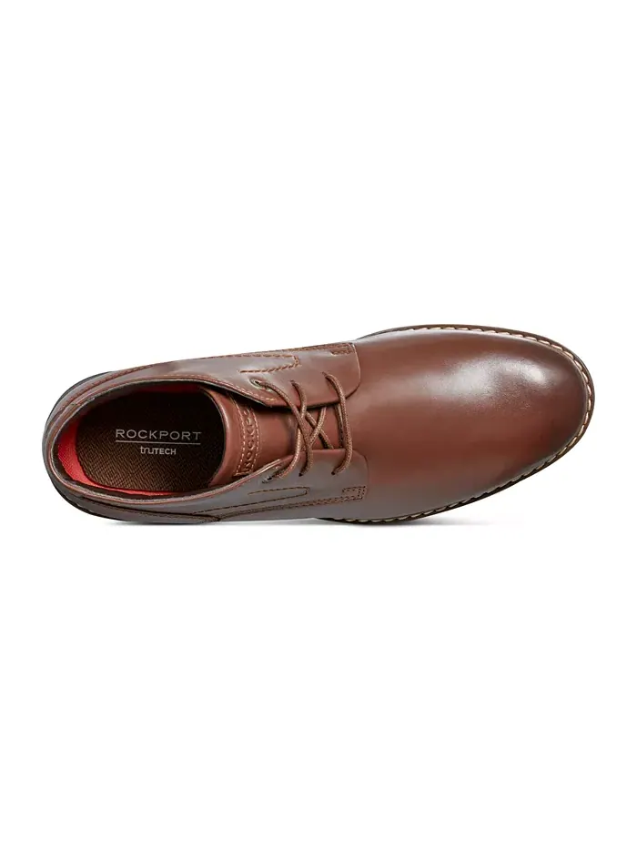 Мужские классические ботинки Chukka Break Rockport — изображение 4 из 5, коричневый