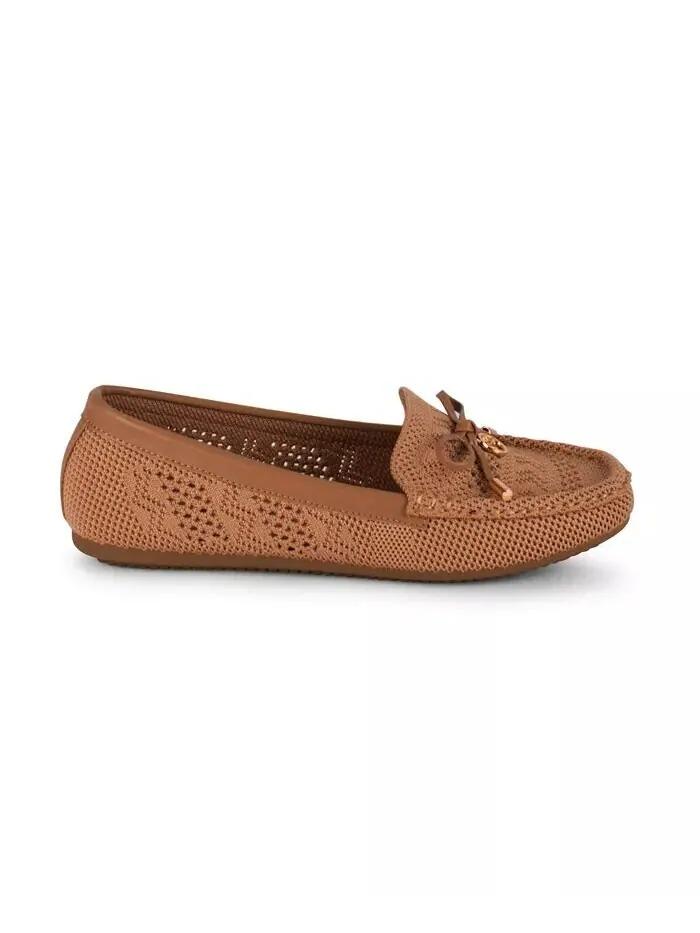 Женские трикотажные туфли Rita Slip On Flats Gloria Vanderbilt — изображение 2 из 4, цвет виски