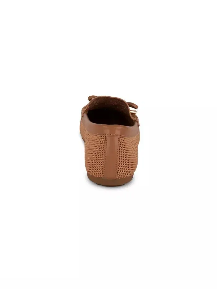 Женские трикотажные туфли Rita Slip On Flats Gloria Vanderbilt — изображение 3 из 4, цвет виски
