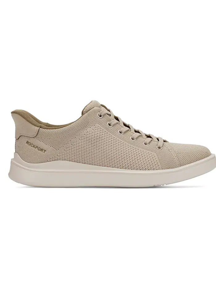 Мужские повседневные кроссовки Taggart Step Activated на шнурках Rockport — изображение 2 из 5, серый