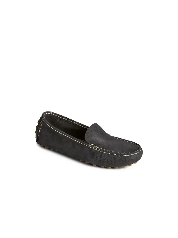 Женские балетки Port Driver с круглым носом Sperry — изображение 1 из 9, черный