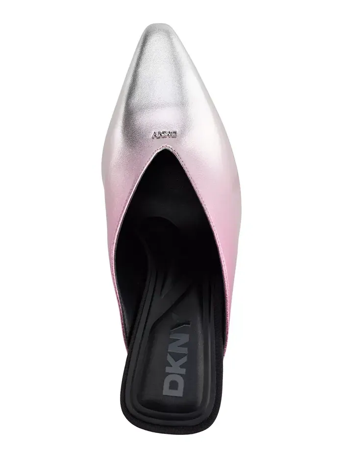 Женские мюли Cadena Slip On DKNY — изображение 4 из 5, розовый серебристый