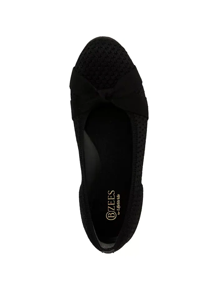 Женские балетки Kissed Washable LifeStride — изображение 4 из 5, черный