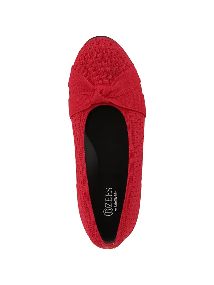 Женские балетки Kissed Washable LifeStride — изображение 4 из 5, красный