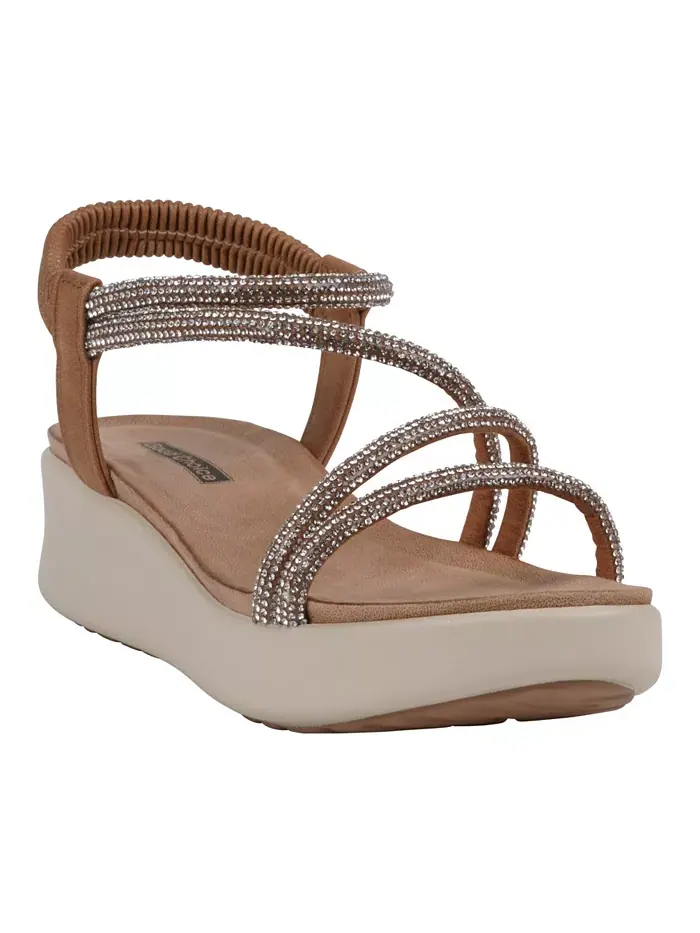 Женские сандалии Emory на платформе с декоративными элементами GC Shoes — изображение 1 из 5, золото