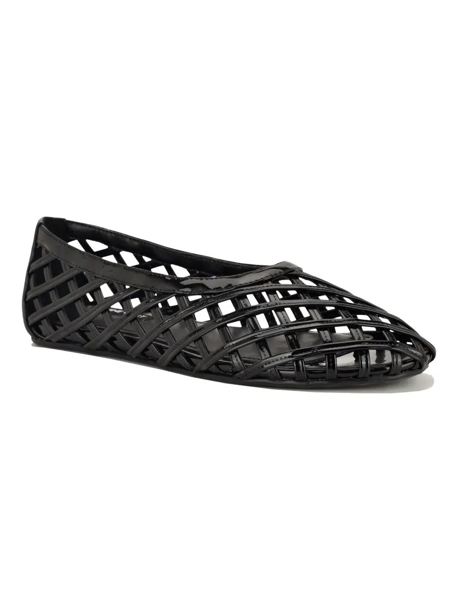 Женские плетеные балетки Dippy Airy без шнурков Nine West — изображение 1 из 5, черный