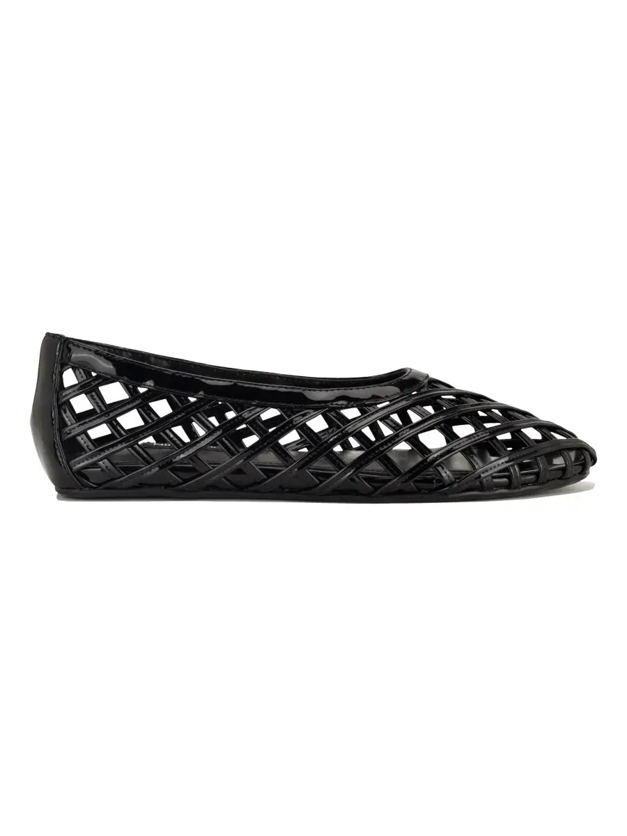 Женские плетеные балетки Dippy Airy без шнурков Nine West — изображение 2 из 5, черный