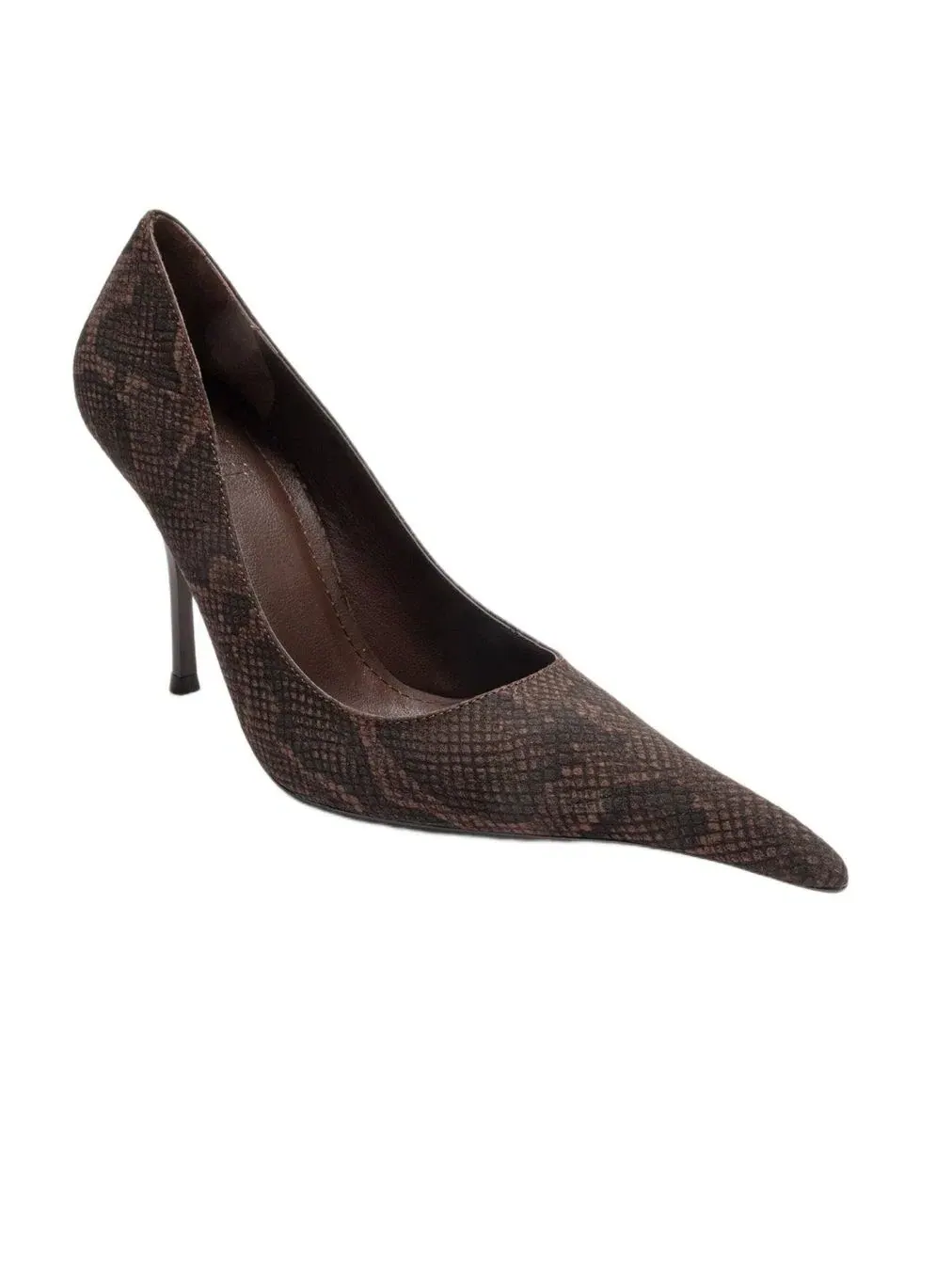 Туфли-лодочки Luce с острым носком на шпильке Prologue Shoes — изображение 1 из 6, коричневый