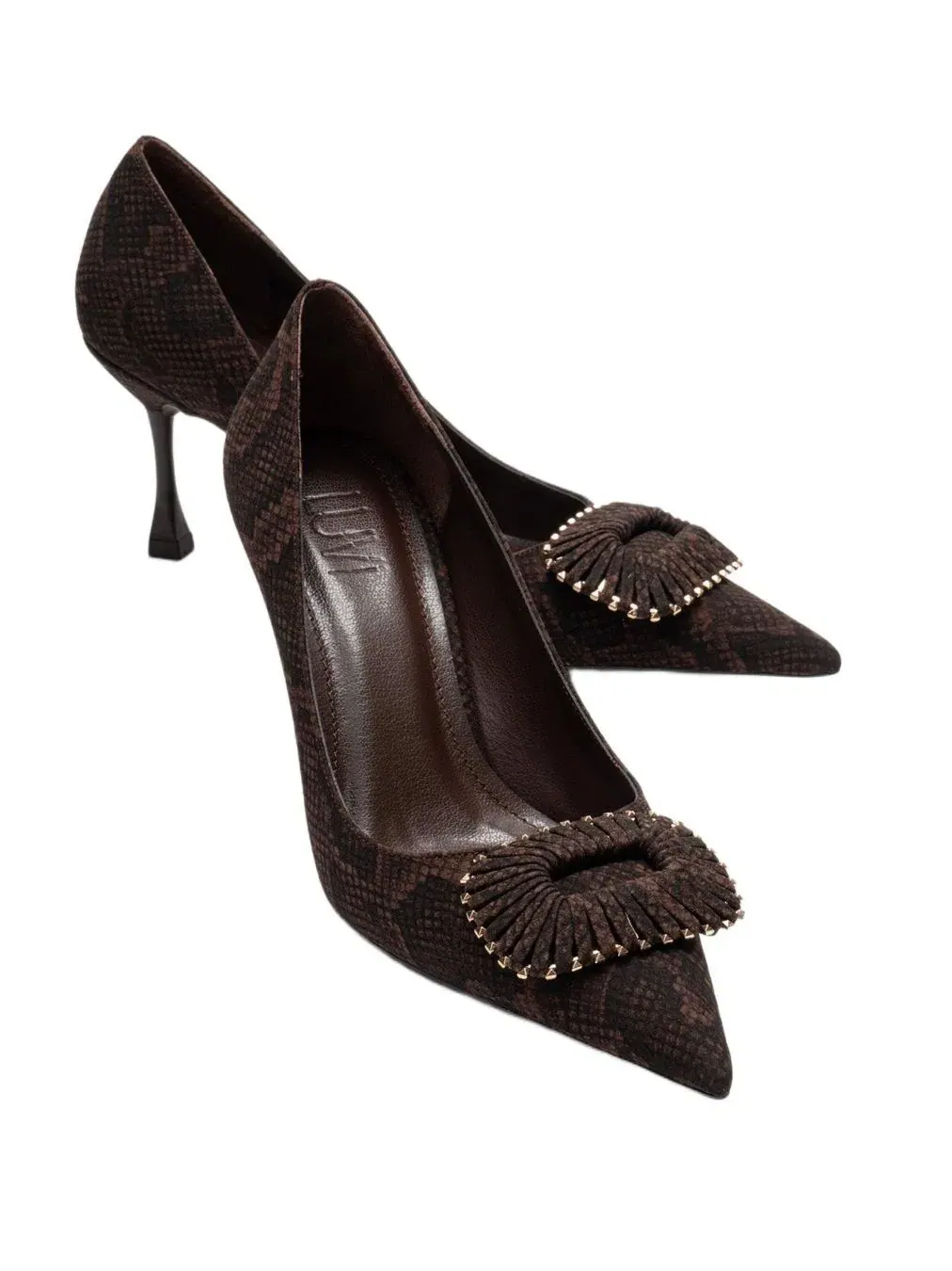 Женские туфли-лодочки на шпильке Rebel Prologue Shoes — изображение 2 из 6, коричневый