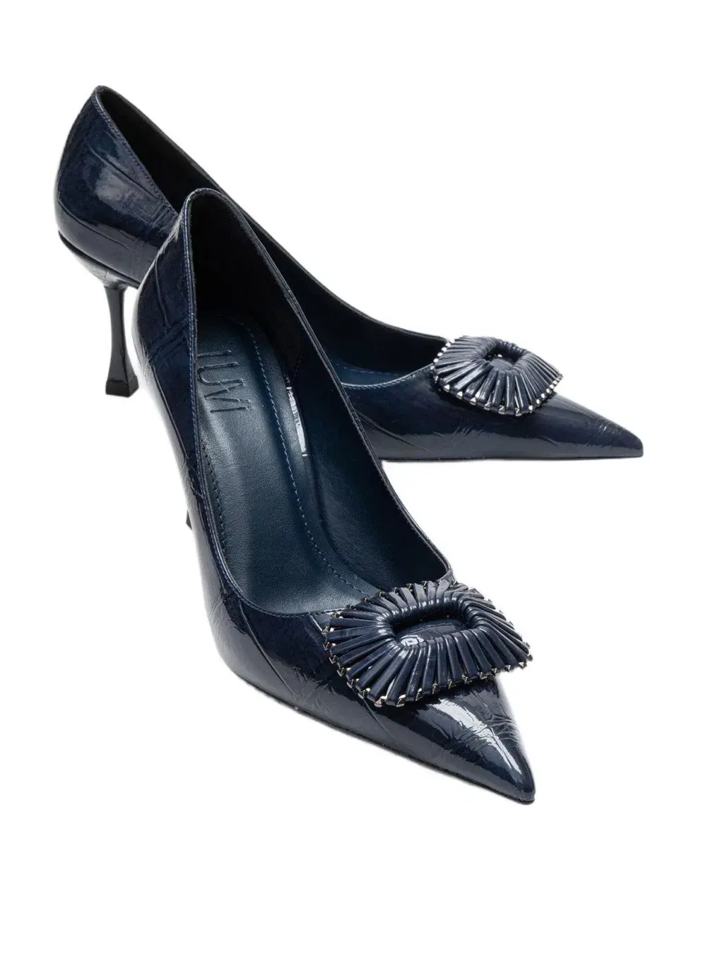 Женские туфли-лодочки на шпильке Rebel Prologue Shoes — изображение 2 из 6, темно-синий