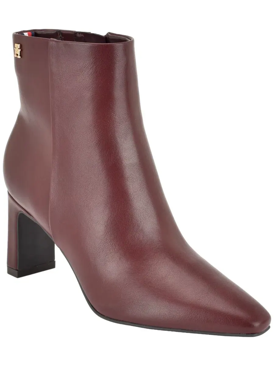 Ботильоны на каблуке Eddey Mid Height Block Heel Tommy Hilfiger