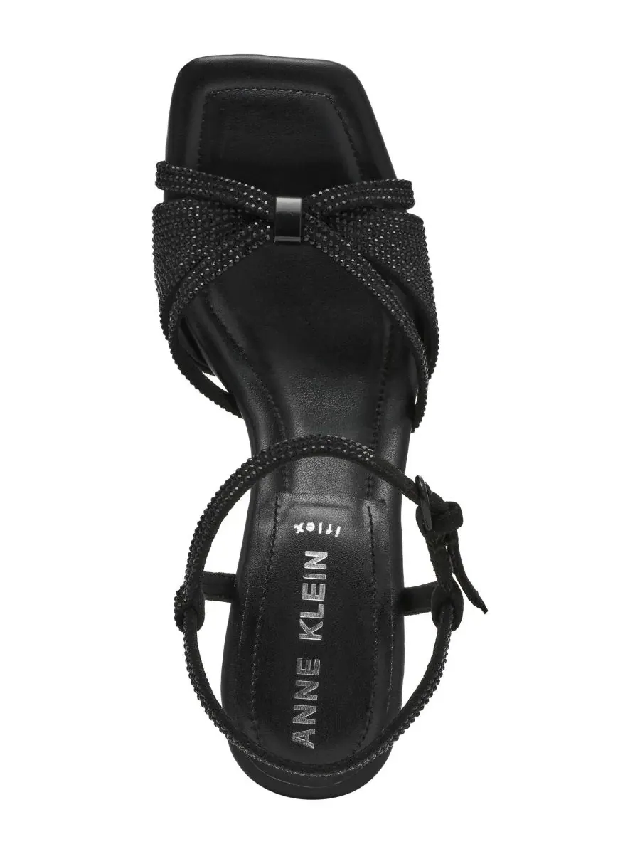 Женские сандалии Jelena-C с декорированными ремешками Anne Klein — изображение 4 из 6, черный
