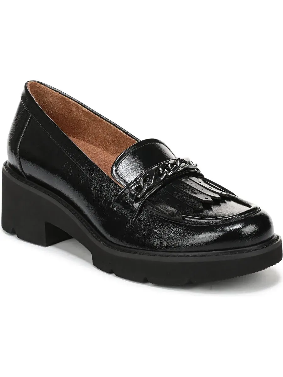 Лоферы на каблуке с цепочкой Celia Slip-On Naturalizer — изображение 1 из 5, черный