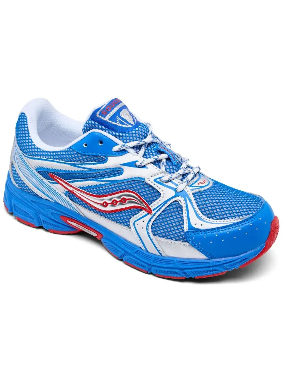 Кроссовки с сетчатым верхом и GRID-амортизацией, модель Ride Millennium Saucony