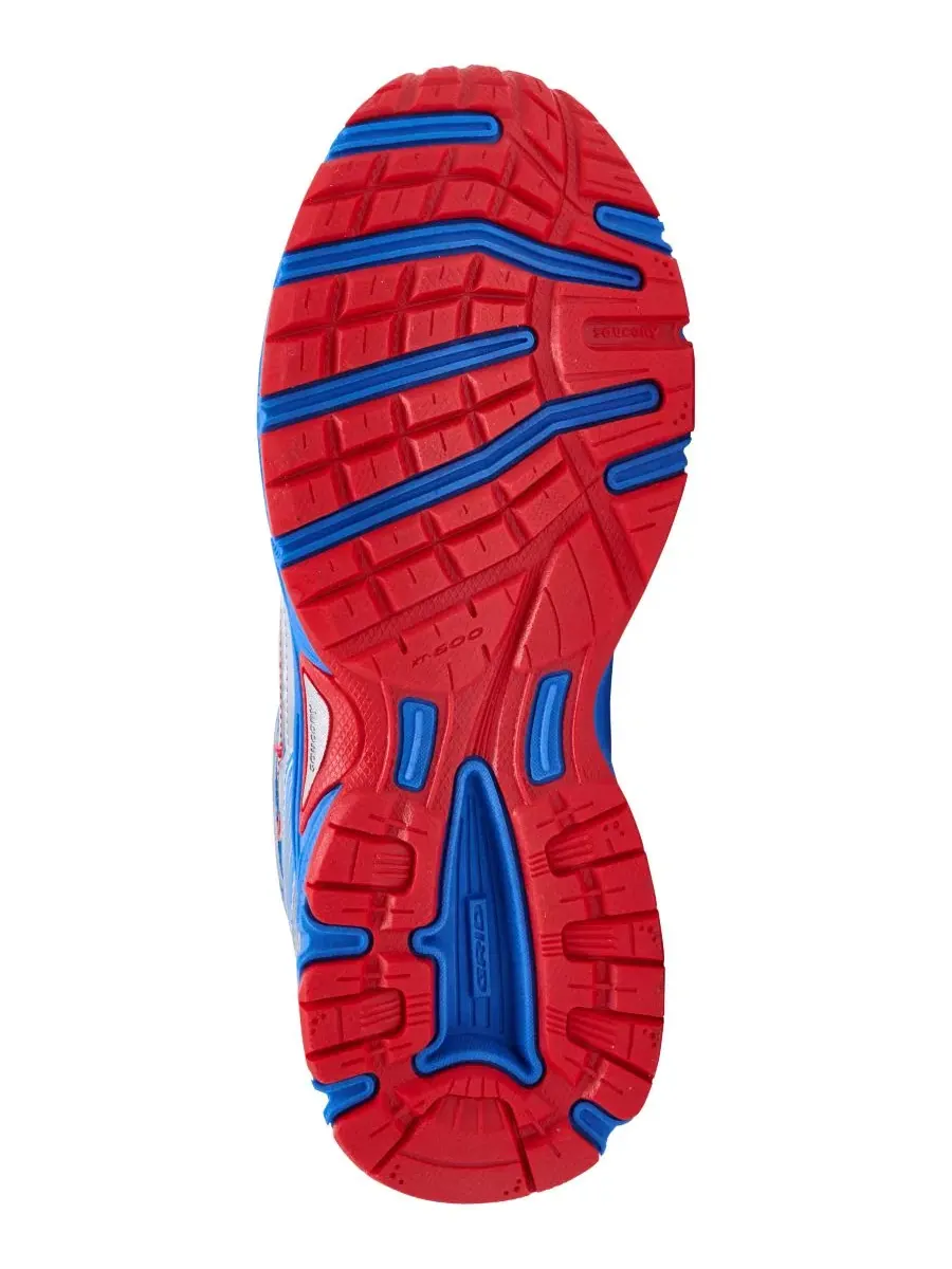 Кроссовки с сетчатым верхом и GRID-амортизацией, модель Ride Millennium Saucony — изображение 6 из 6, серебристый