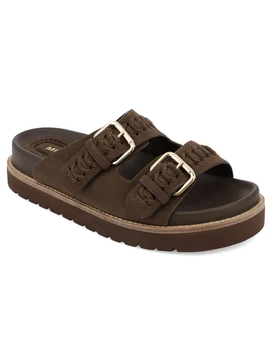 Босоножки MIA Marley Double Buckle Braided Platform