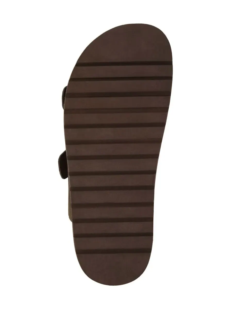 Босоножки MIA Marley Double Buckle Braided Platform — изображение 5 из 5, шоколад