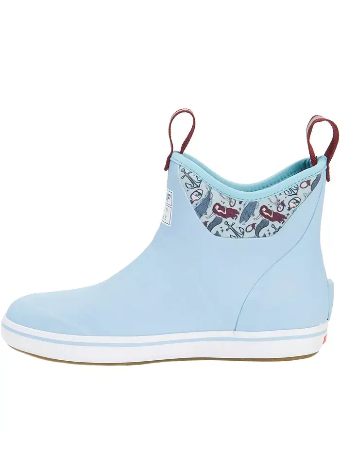 Женские ботильоны Salmon Sisters 6 дюймов Ankle Deck XTRATUF — изображение 5 из 7, синий