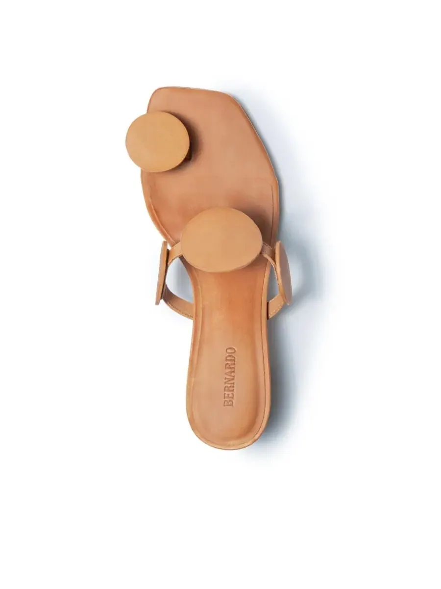 Женские сандалии на низком каблуке Jupiter Moon Bernardo Footwear — изображение 3 из 6, коричневый