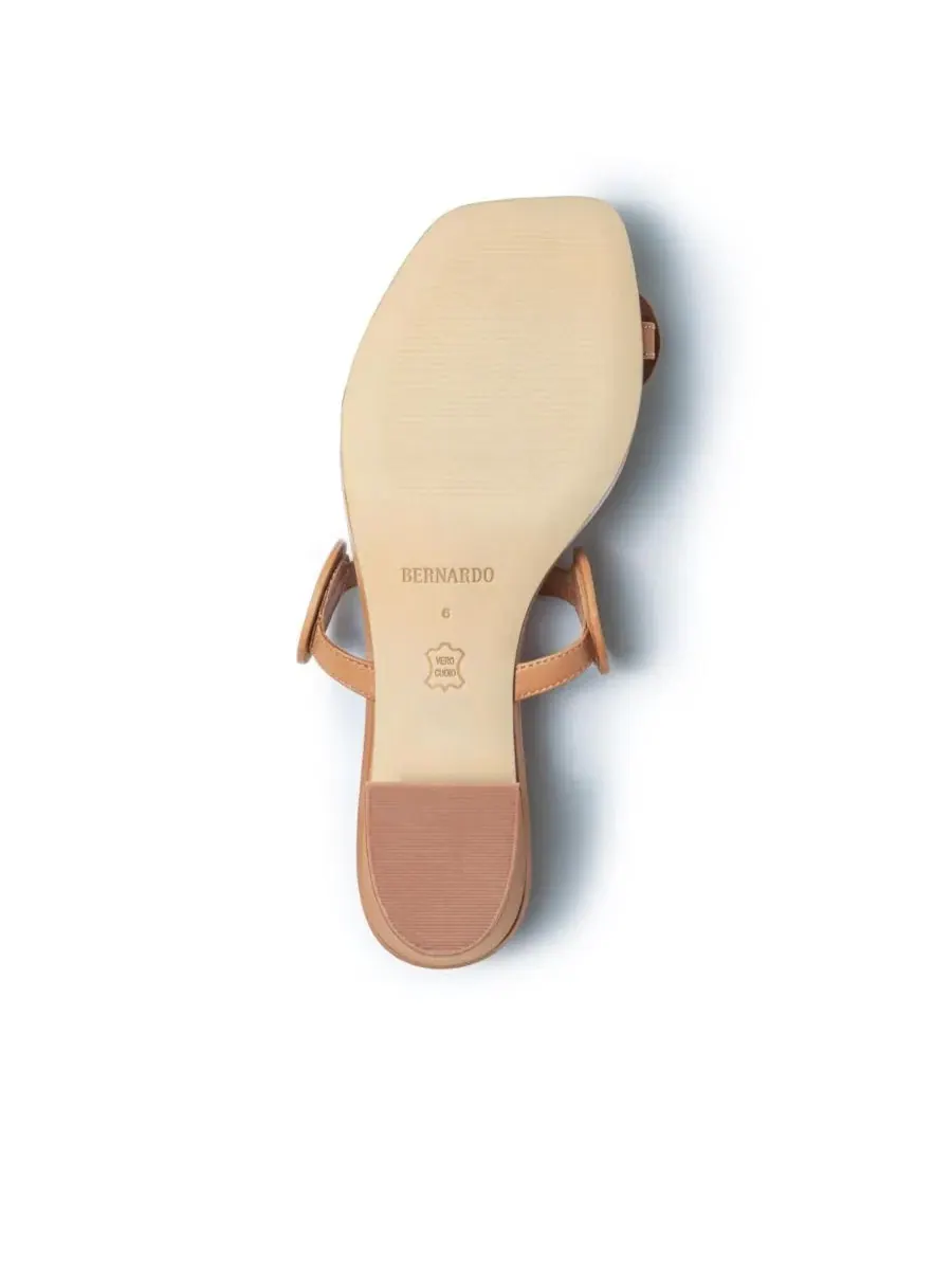 Женские сандалии на низком каблуке Jupiter Moon Bernardo Footwear — изображение 4 из 6, коричневый