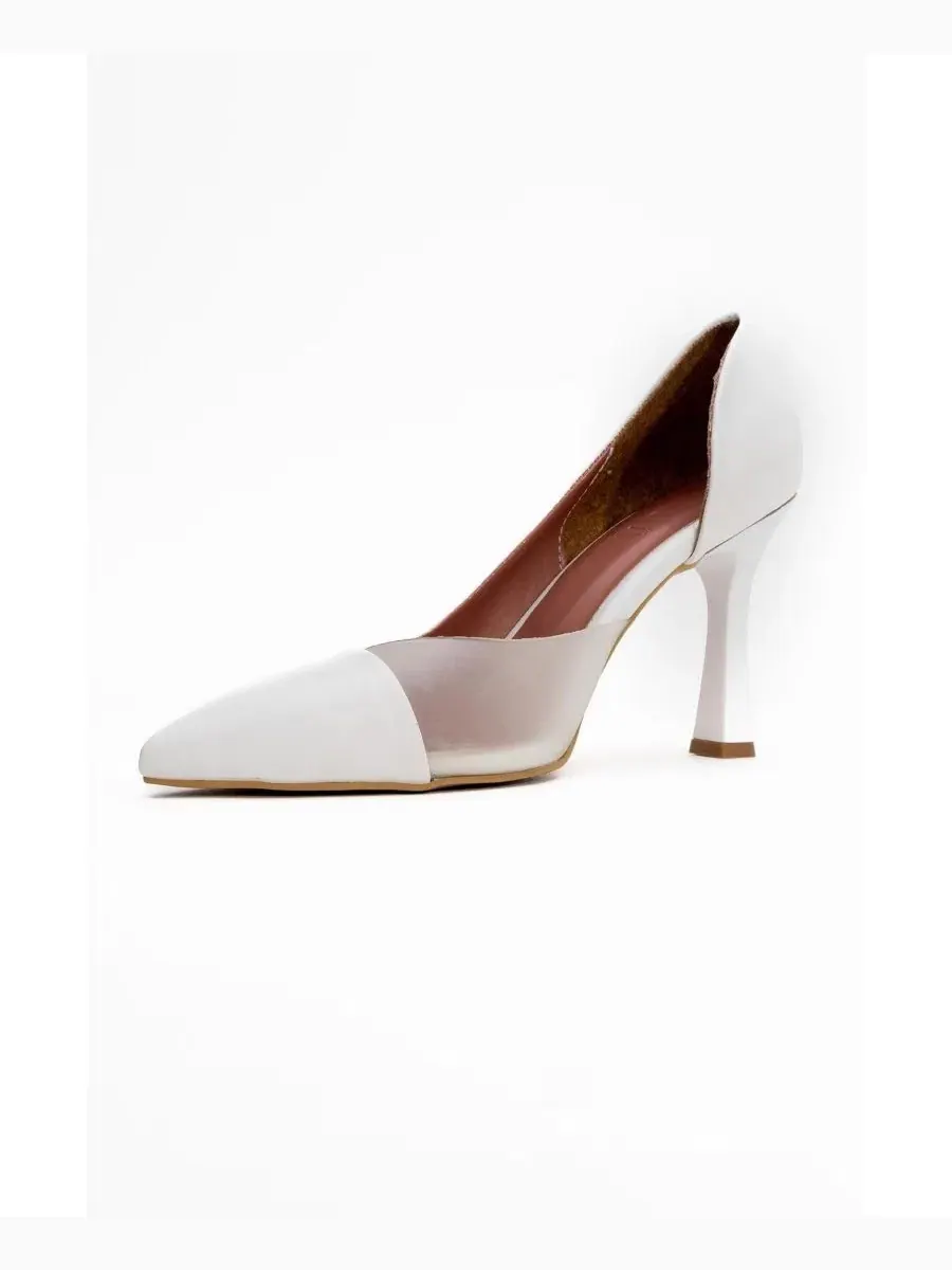 Женские туфли-лодочки Ursula с острым носком Prologue Shoes — изображение 4 из 9, белый