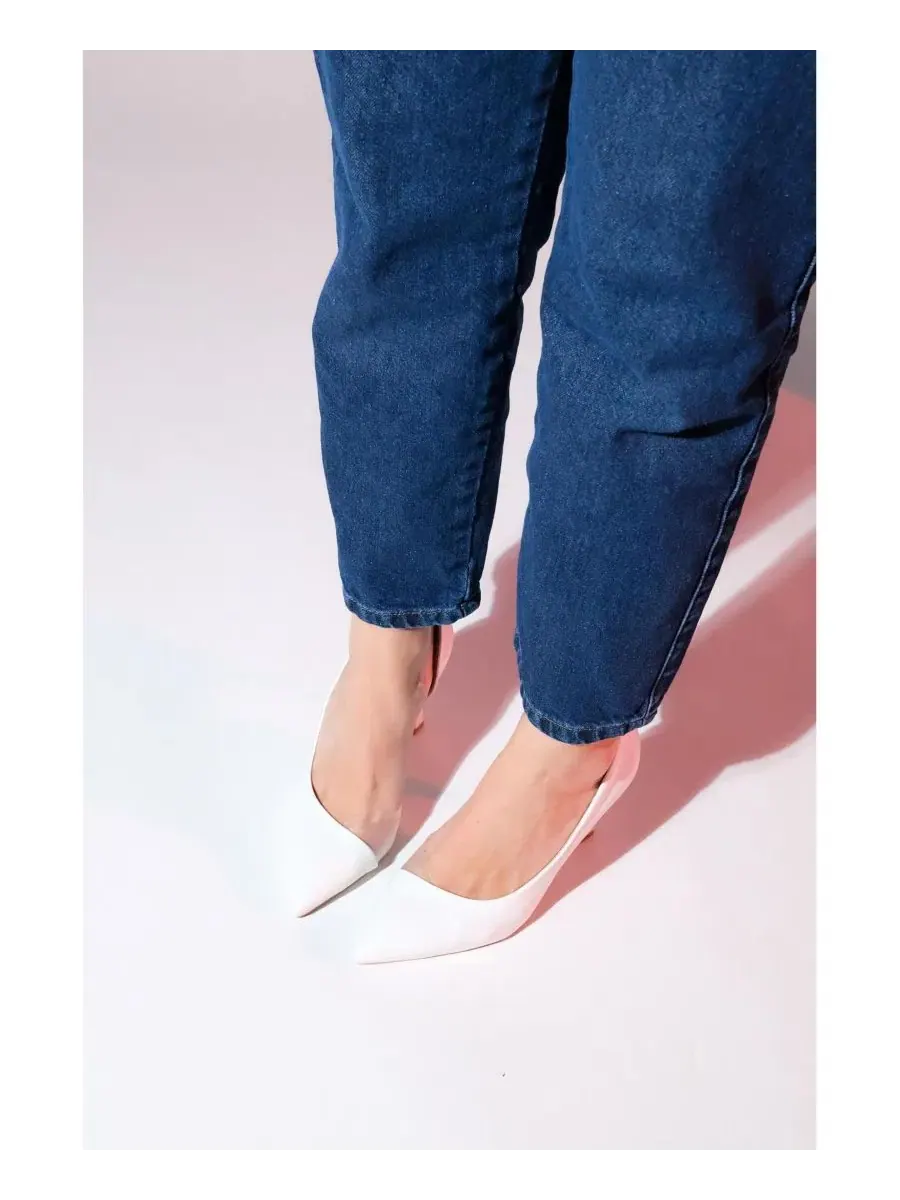 Женские туфли-лодочки Ursula с острым носком Prologue Shoes — изображение 9 из 9, белый