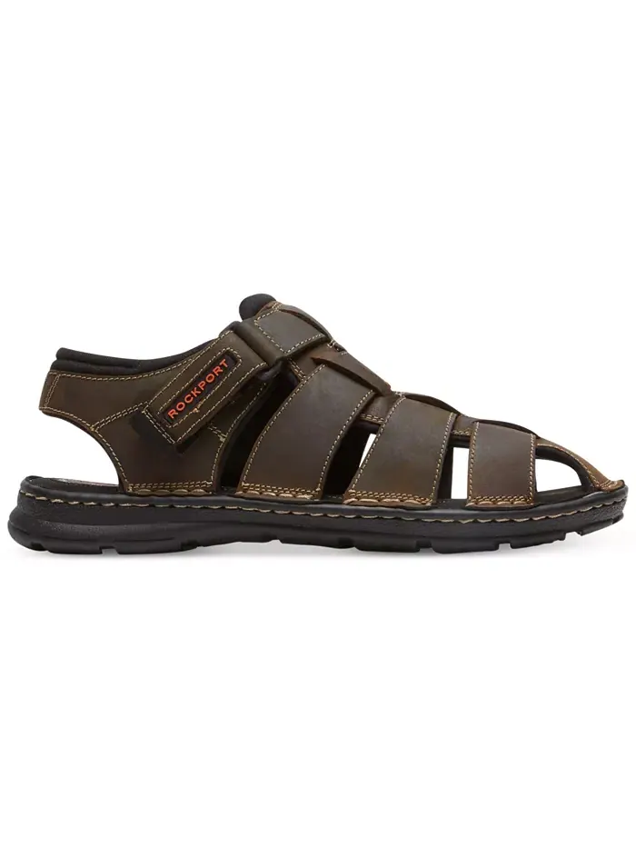 Мужские сандалии Darwyn Fishermen Rockport — изображение 2 из 7, коричневый