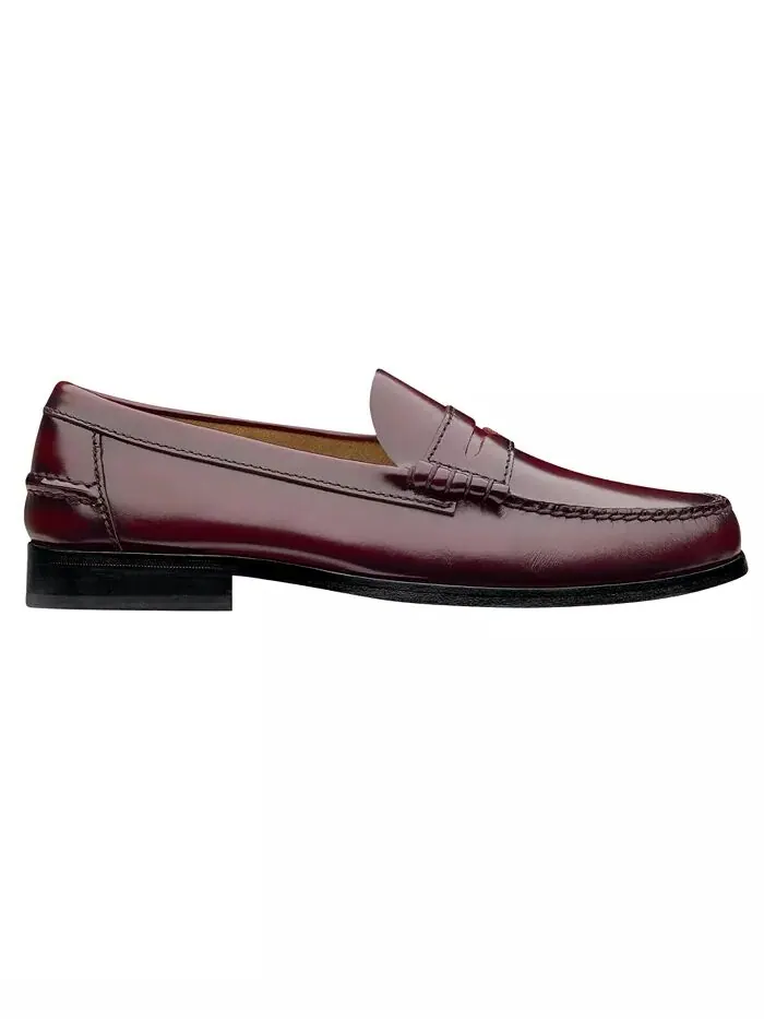 Мужские пенни-лоферы Berkley Florsheim — изображение 2 из 3, бордовый