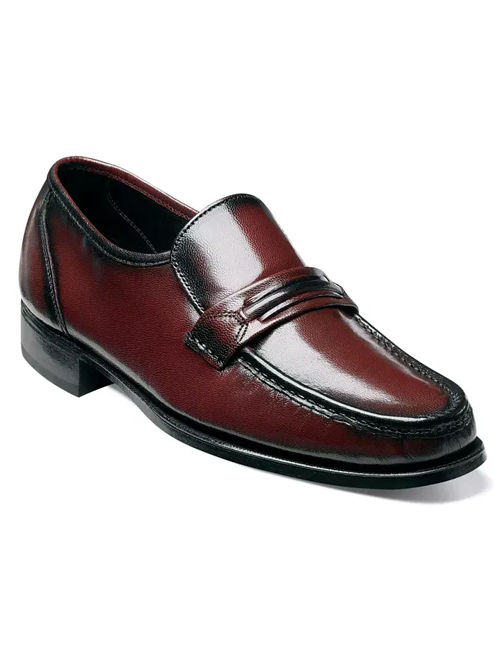 Мужские лоферы Como Moc Toe Penny Florsheim — изображение 1 из 1, черный