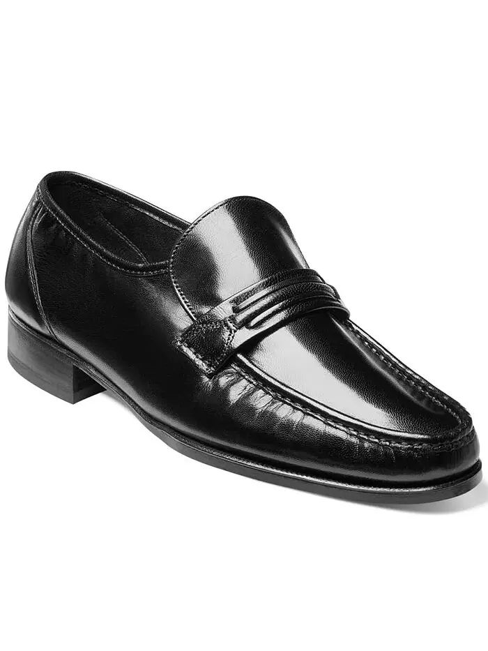 Мужские пенни-лоферы с открытым носком Como Florsheim — изображение 1 из 3, черный
