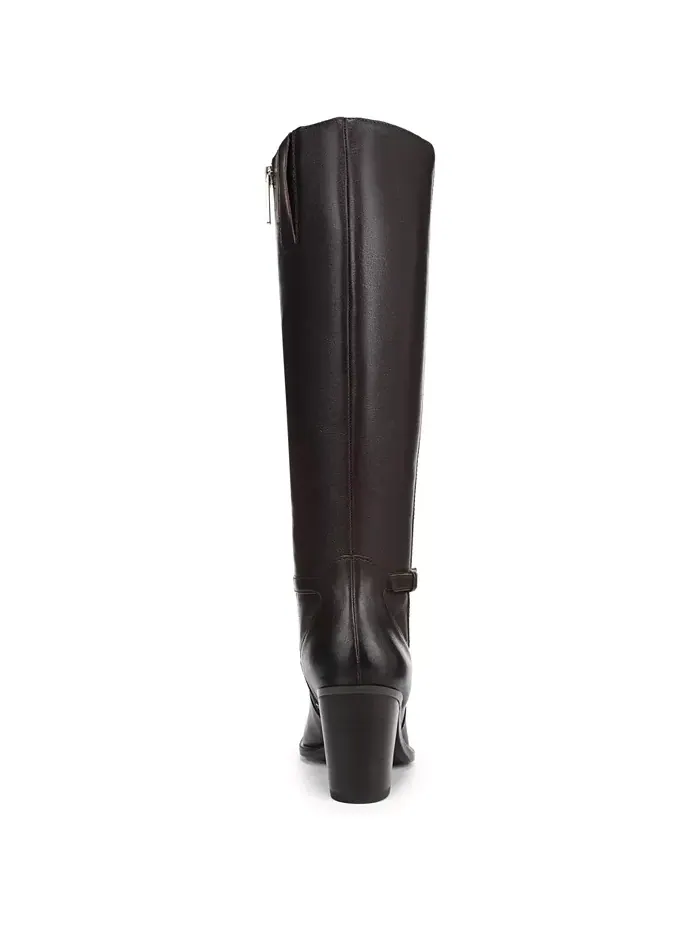 Kalina Wide Calf Ботинки до колена Naturalizer — изображение 3 из 6, коричневый