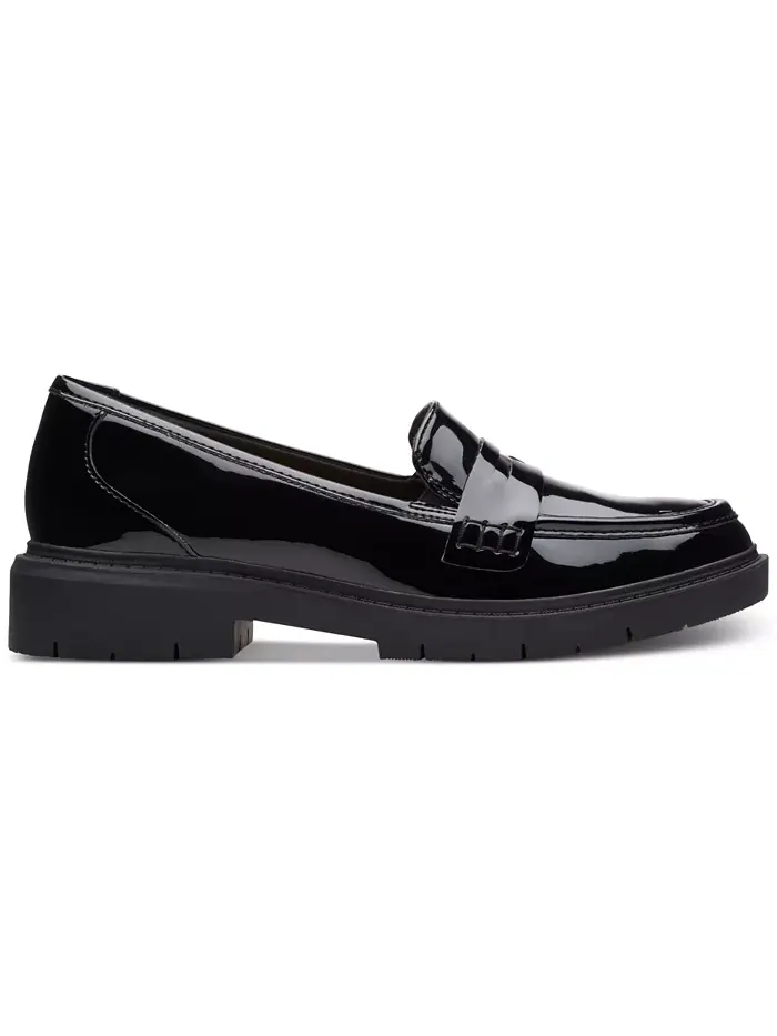 Лоферы женские Clarks Westlynn Ayla, с круглым носком и прорезью для монетки — изображение 2 из 8, черный