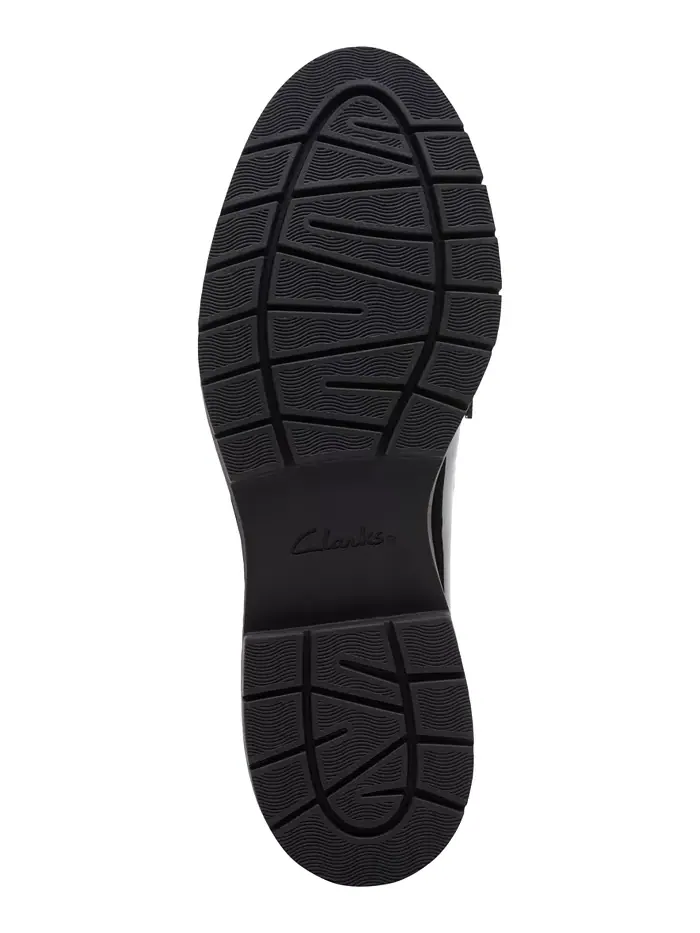 Лоферы женские Clarks Westlynn Ayla, с круглым носком и прорезью для монетки — изображение 5 из 8, черный