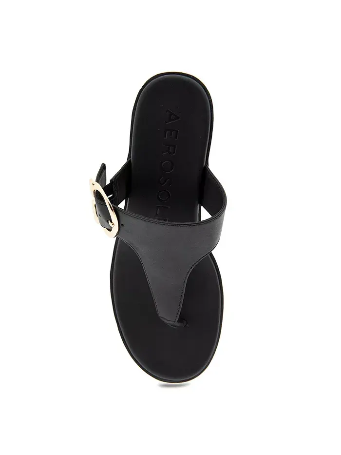 Женские сандалии Izola на платформе Aerosoles — изображение 6 из 6, черный