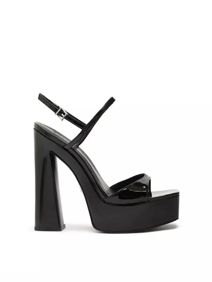 Женские босоножки Arlene Squared Toe на танкетке Schutz — изображение 2 из 12, черный