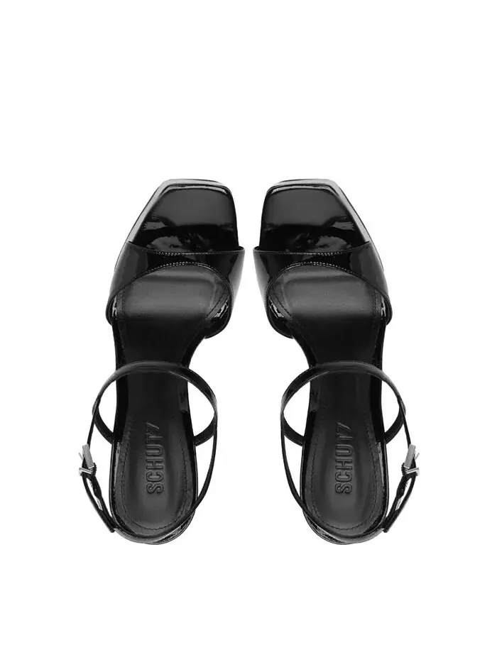 Женские босоножки Arlene Squared Toe на танкетке Schutz — изображение 12 из 12, черный