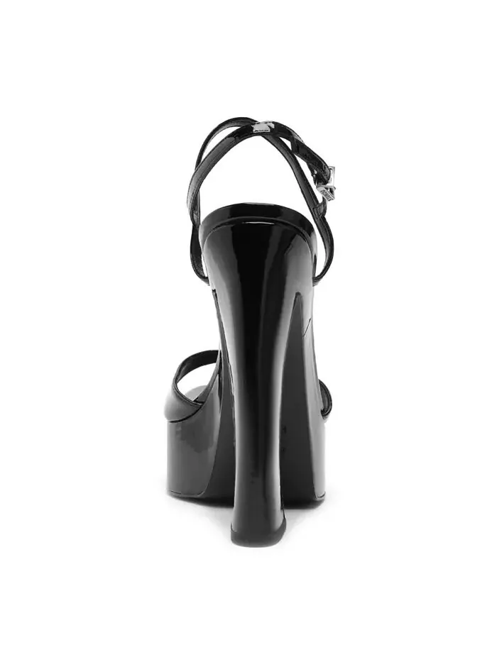 Женские босоножки Arlene Squared Toe на танкетке Schutz — изображение 3 из 12, черный