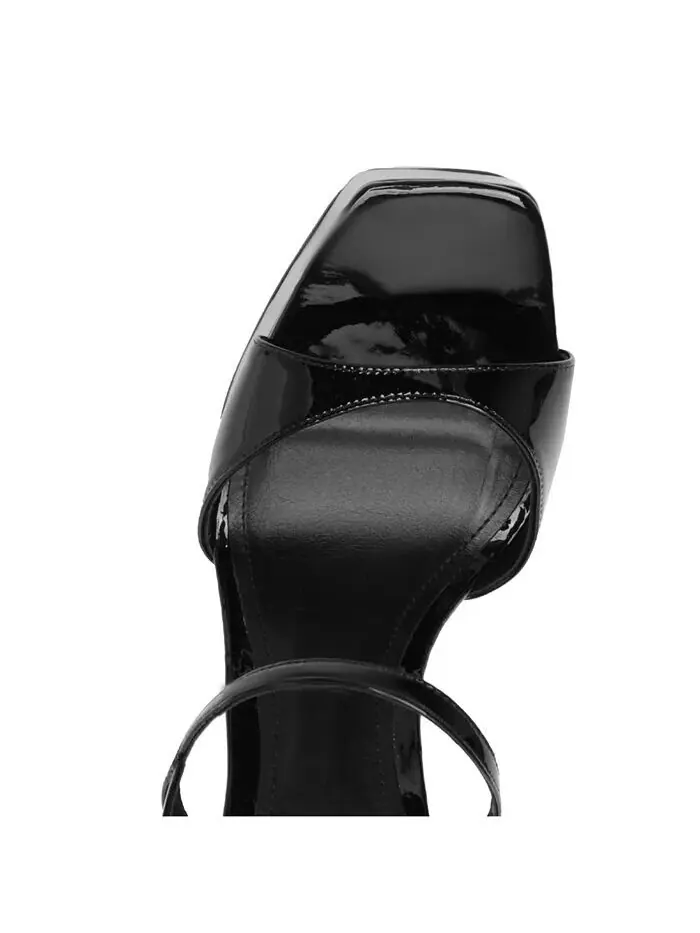 Женские босоножки Arlene Squared Toe на танкетке Schutz — изображение 7 из 12, черный