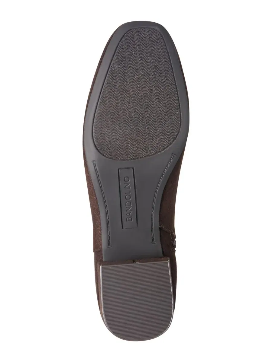 Ботильоны Adyn Square Toe Block Heel Bandolino — изображение 5 из 5, коричневый