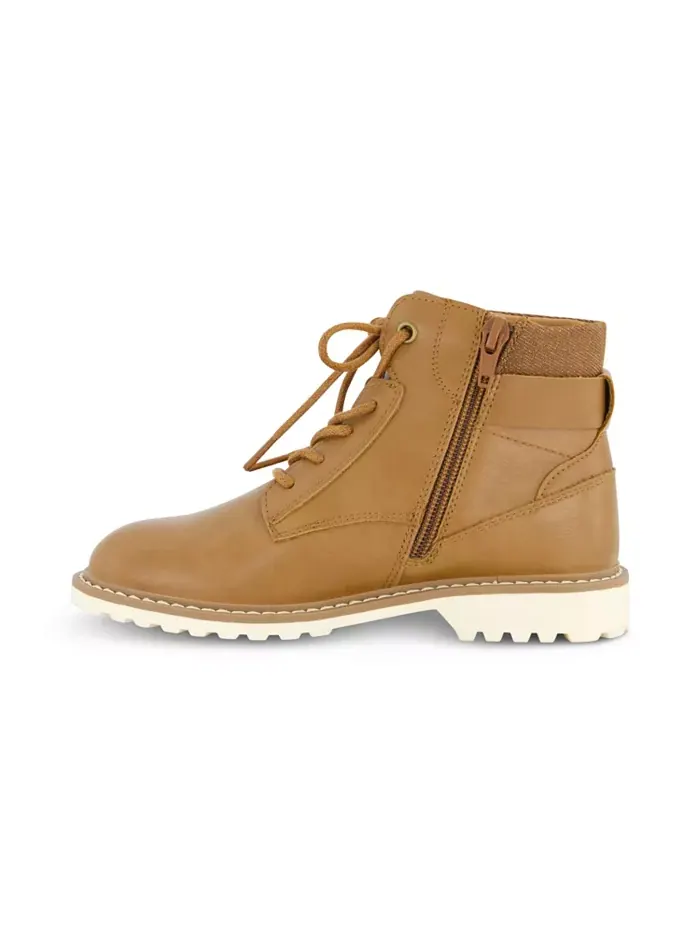Ботинки мотоциклетные Pace Zamir для мальчиков Little and Big Boys Kenneth Cole New York — изображение 2 из 7, коричневый