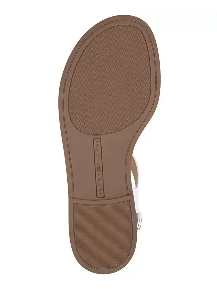 Женские сандалии Bennia Thong Flat Tommy Hilfiger — изображение 5 из 5, белый