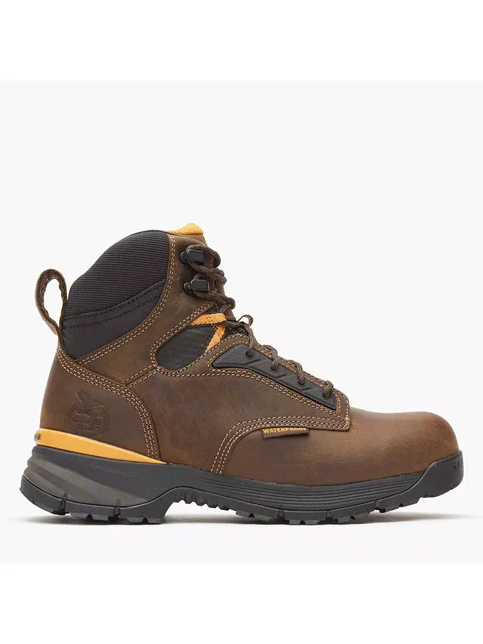 Мужские рабочие ботинки TBD Waterproof Georgia Boot — изображение 7 из 7, коричневый