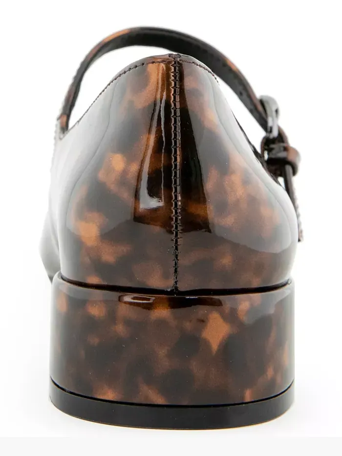Женские туфли Isannah Maryjane на каблуке Aerosoles — изображение 3 из 6, коричневый