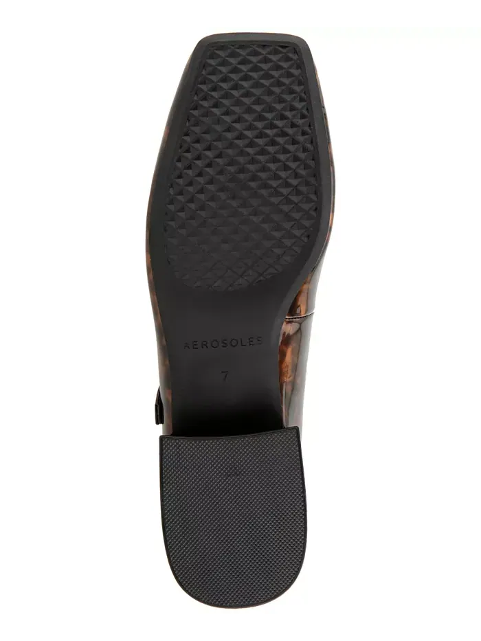 Женские туфли Isannah Maryjane на каблуке Aerosoles — изображение 5 из 6, коричневый